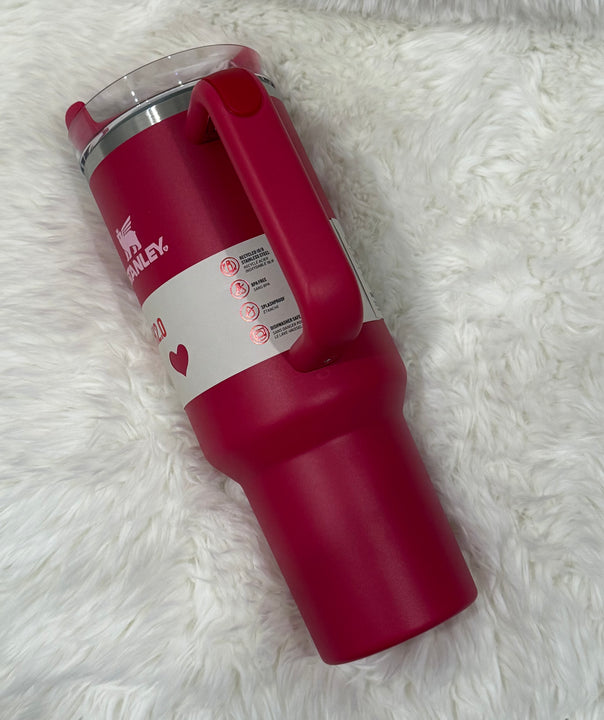 Load image into Gallery viewer, Stanley Quencher H2.0 Tumbler 40oz Cosmo Pink