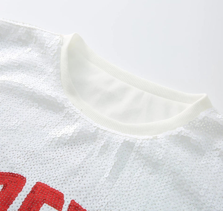 Load image into Gallery viewer, San Francisco 49ers Sparkly Sequin Dress