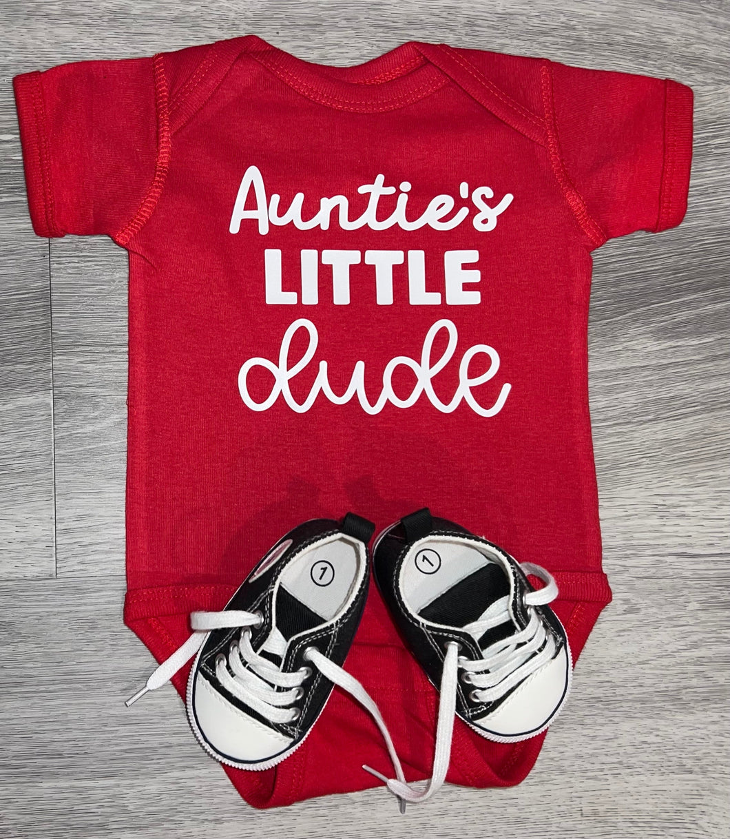 Auntie's Little Dude Bodysuit