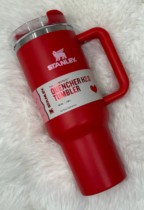Load image into Gallery viewer, Stanley Quencher H2.0 Tumbler 40oz Target Red