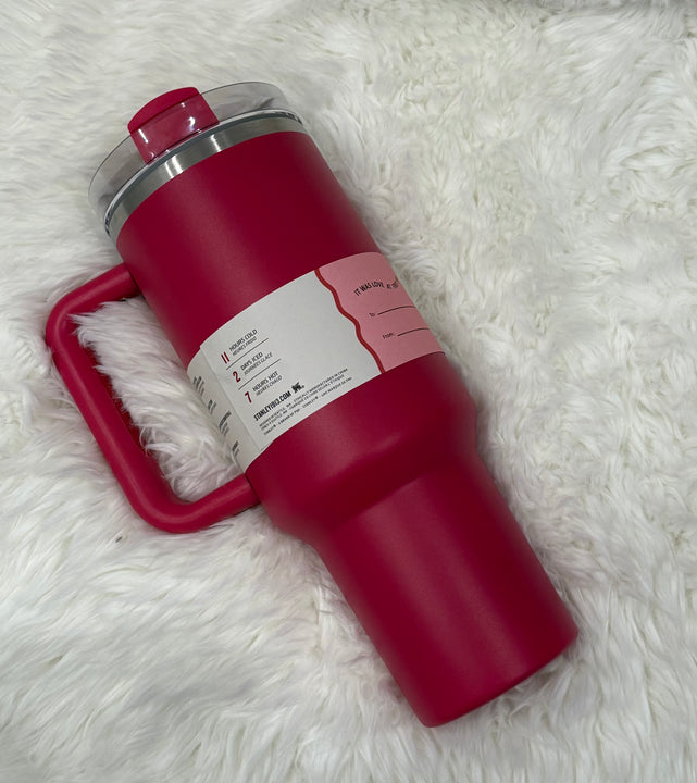 Load image into Gallery viewer, Stanley Quencher H2.0 Tumbler 40oz Cosmo Pink