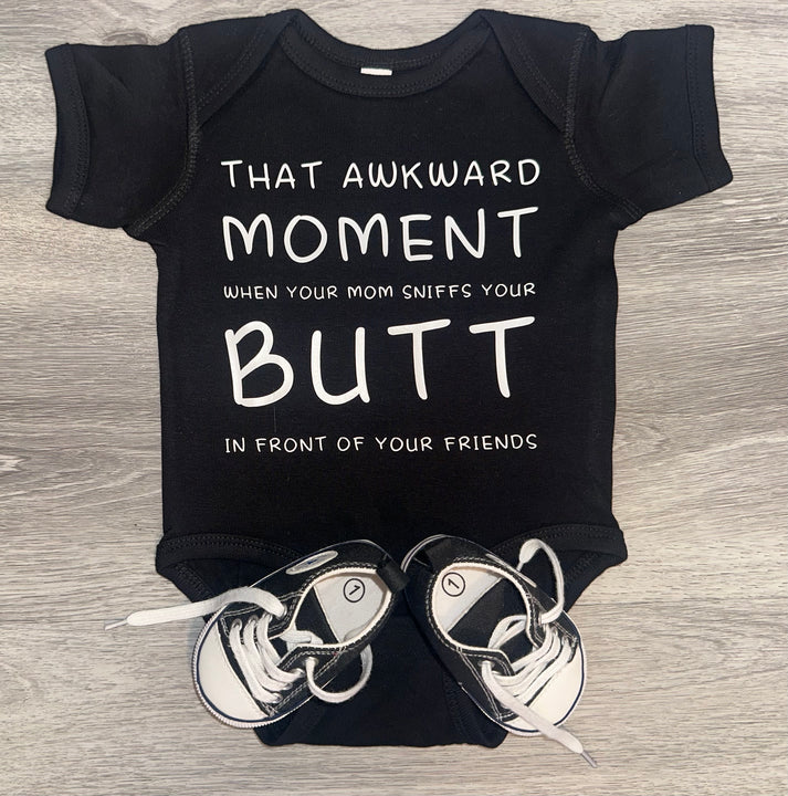 Load image into Gallery viewer, That Awkward Moment When Your Mom Sniffs Your Butt In Front Of Your Friends Bodysuit