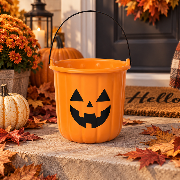Load image into Gallery viewer, Halloween Candy Buckets Trick Or Treating Buckets Halloween Pail Bucket