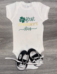 My First St Patricks Day Bodysuit