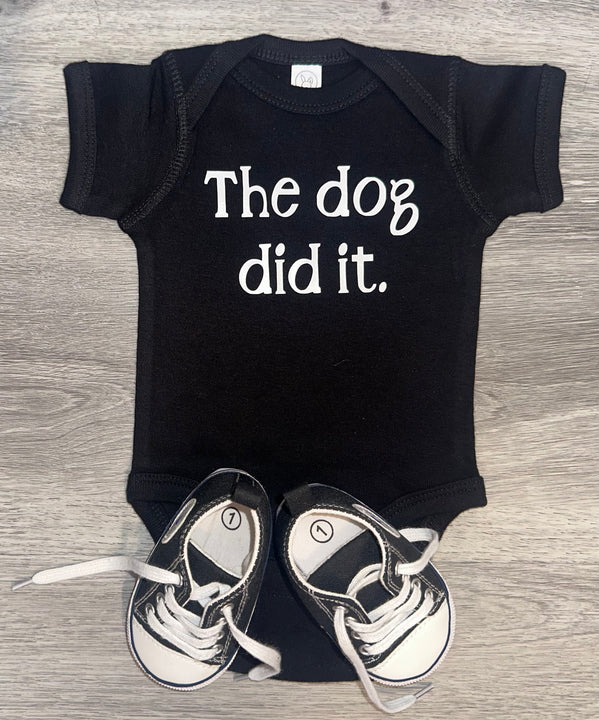 Load image into Gallery viewer, The dog did it Bodysuit