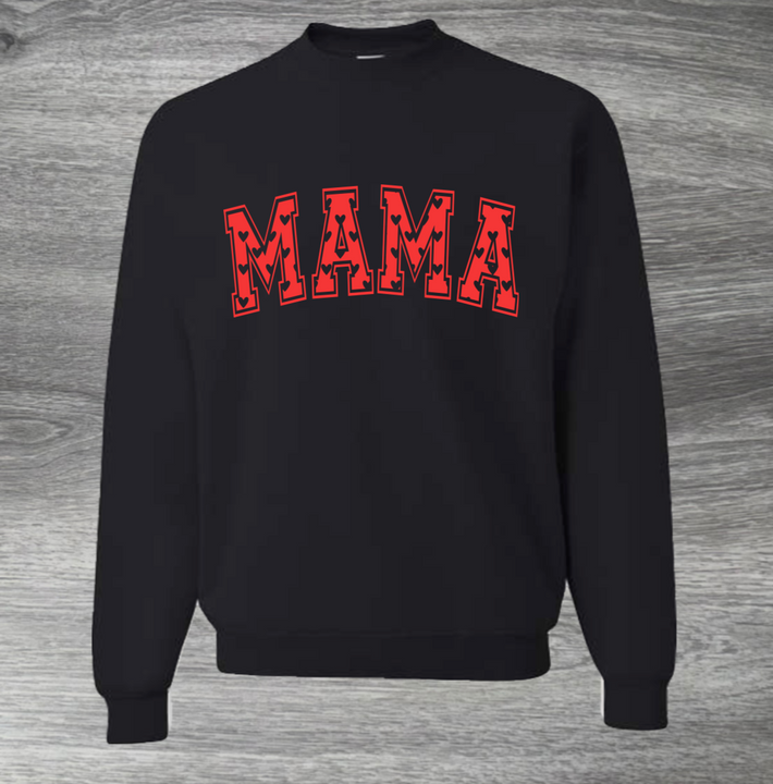 Load image into Gallery viewer, Black Mama Valentine’s Day Sweatshirt