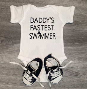 Daddy’s Fastest Swimmer Bodysuit