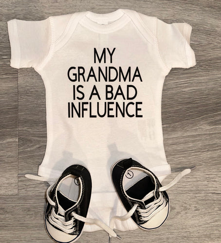 My Grandma Is A Bad Influence Bodysuit