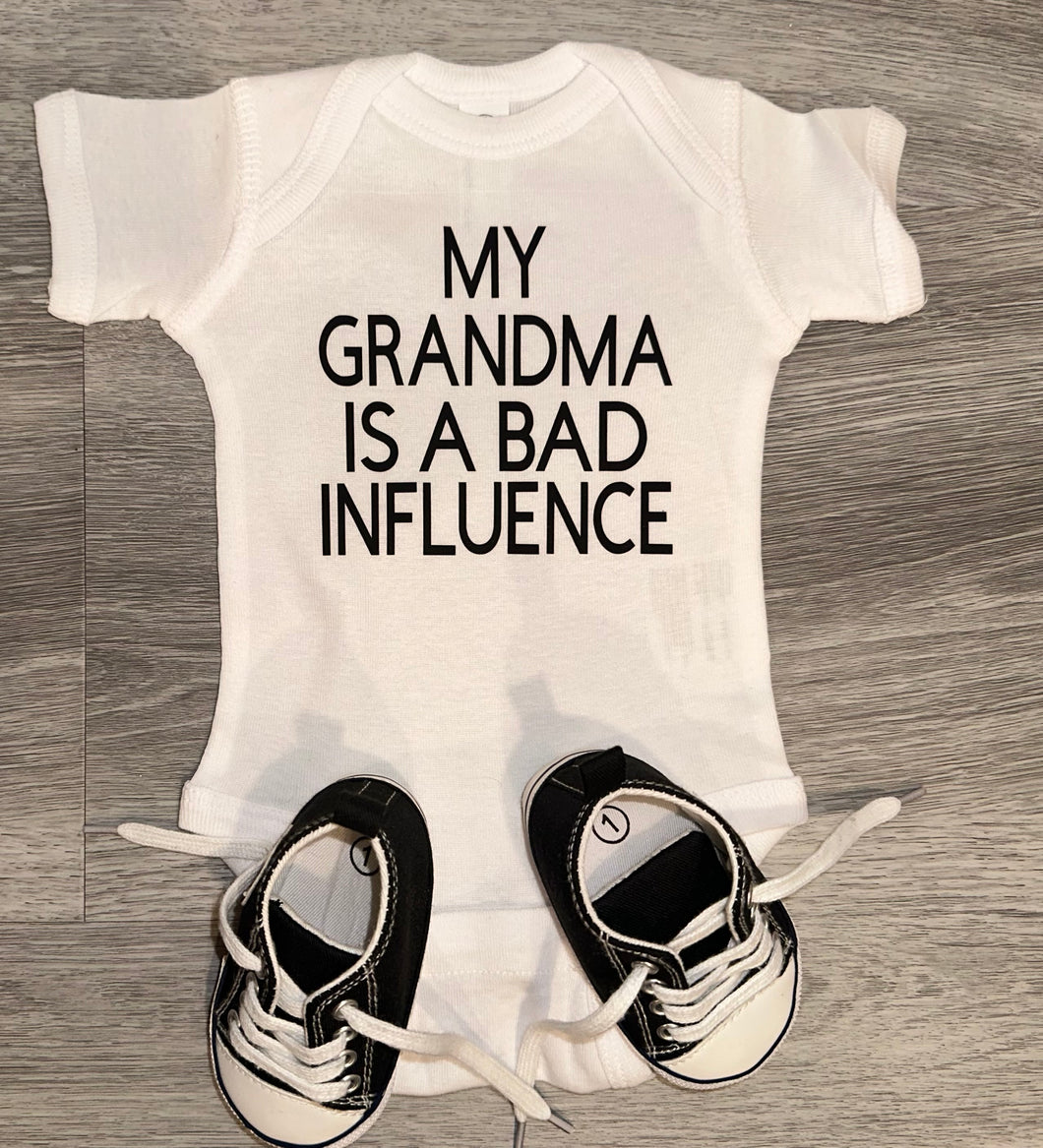 My Grandma Is A Bad Influence Bodysuit