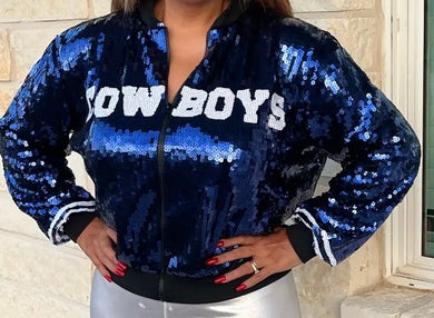 Sequin Dallas Cowboys Jacket