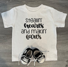 Load image into Gallery viewer, Stealin Hearts And Makin Farts Shirt