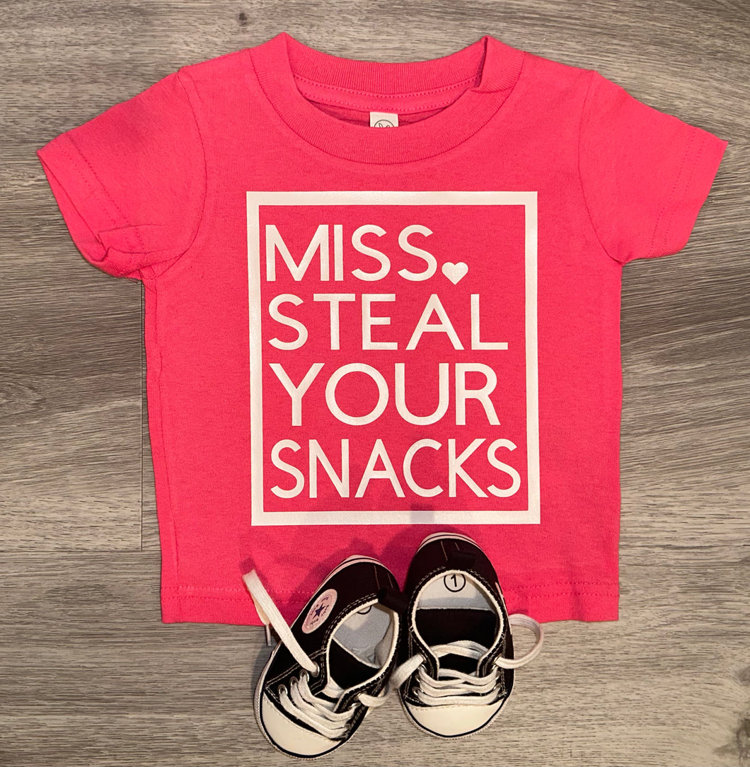 MISS Steal Your Snacks Shirt