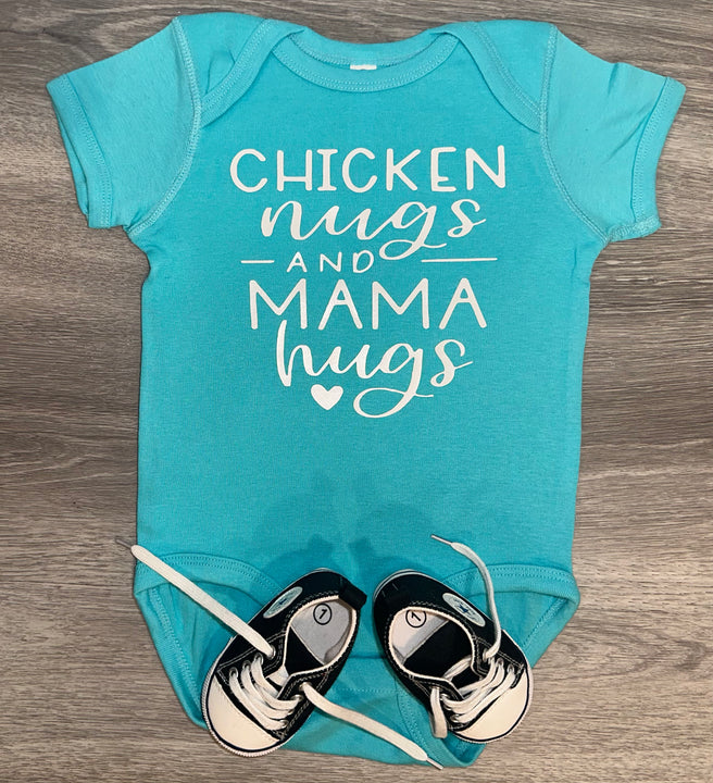 Load image into Gallery viewer, Chicken Nugs &amp; Mama Hugs Bodysuit
