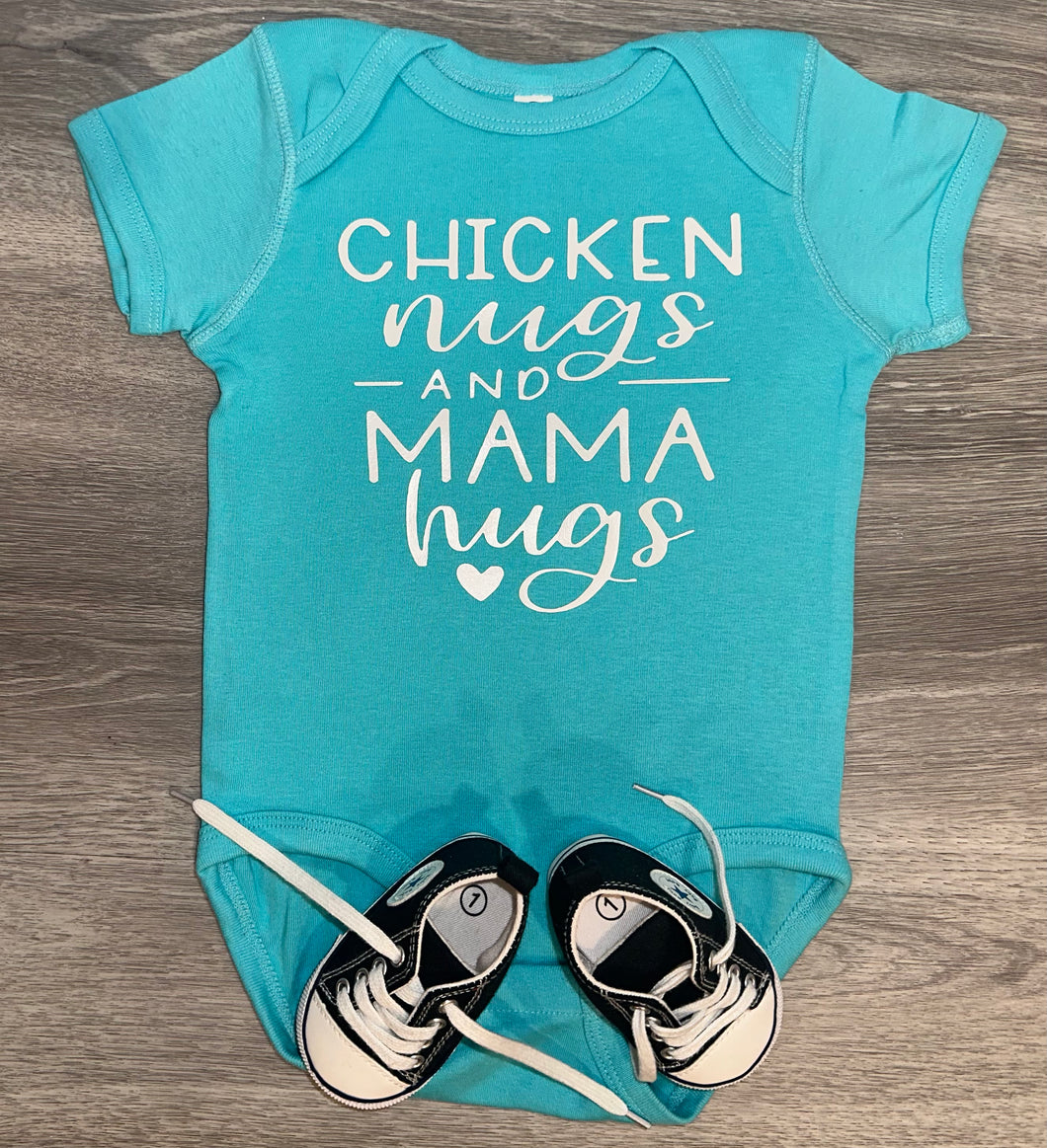 Chicken Nugs & Mama Hugs Bodysuit