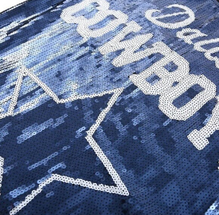 Load image into Gallery viewer, Dallas Cowboys Sparkly Sequin Dress