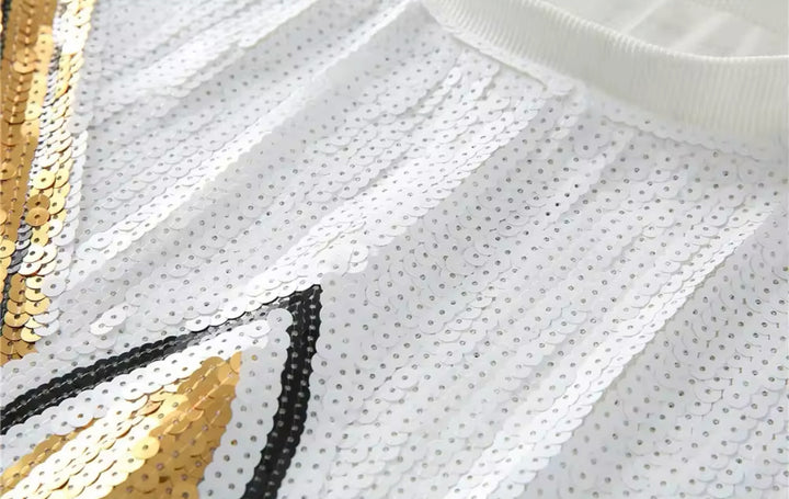 Load image into Gallery viewer, New Orleans Saints Sparkly Sequin Dress