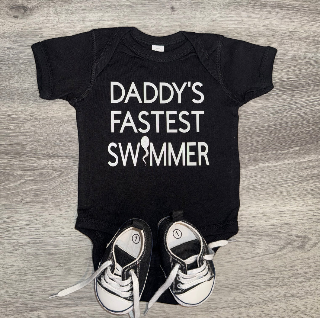 Daddy’s Fastest Swimmer Bodysuit
