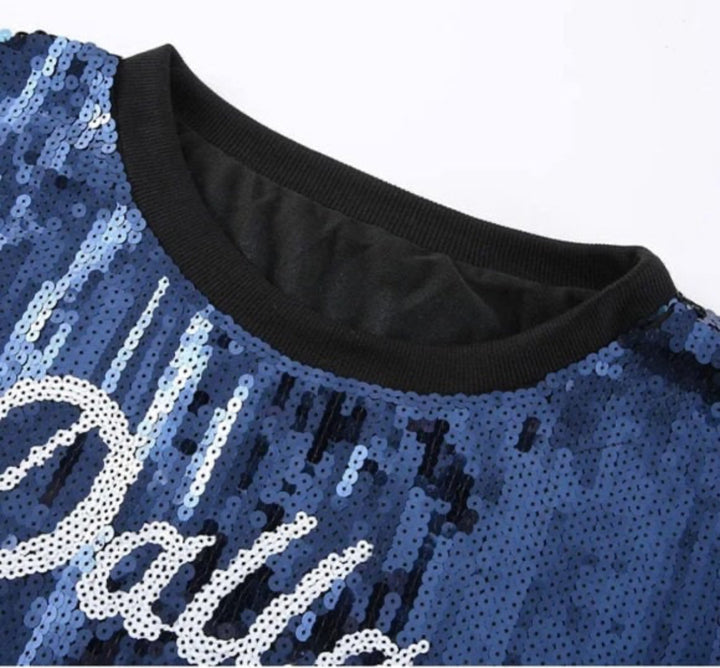 Load image into Gallery viewer, Dallas Cowboys Sparkly Sequin Dress