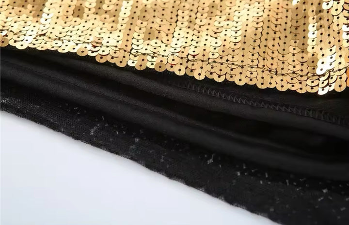 Load image into Gallery viewer, New Orleans Saints Sparkly Sequin Dress