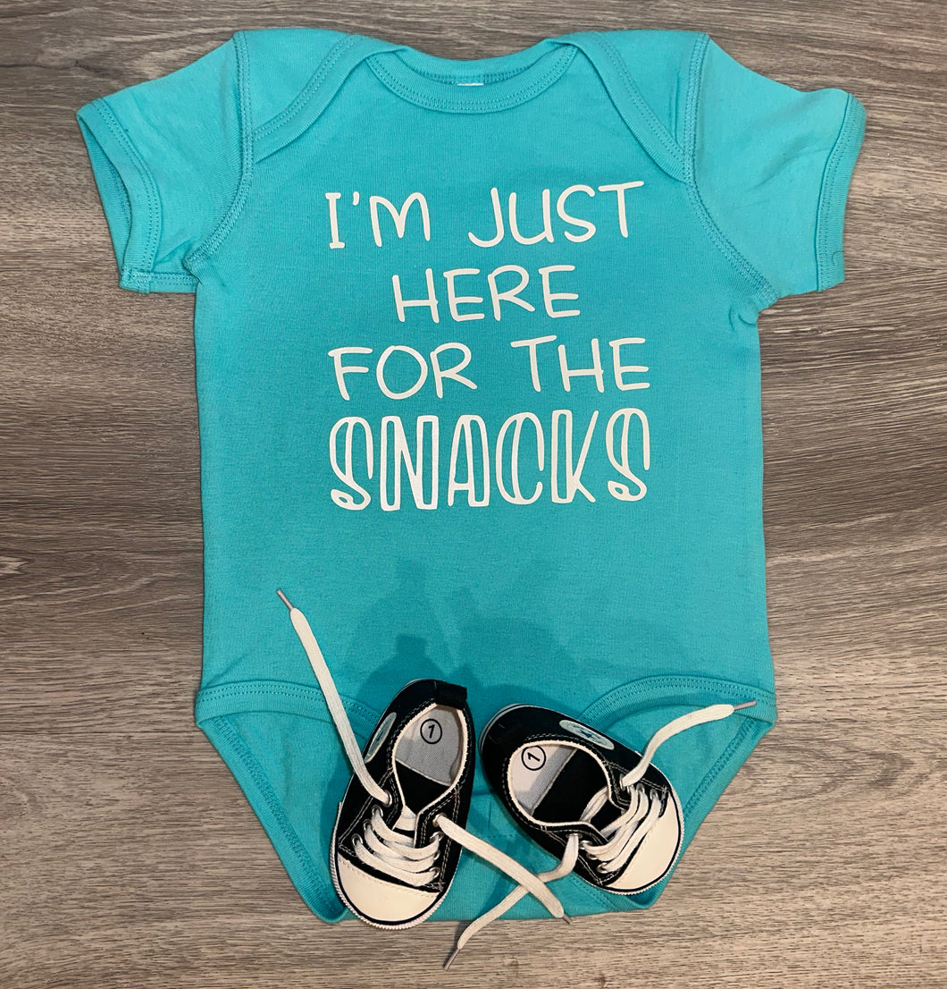 I'm Just Here For The Snacks Bodysuit