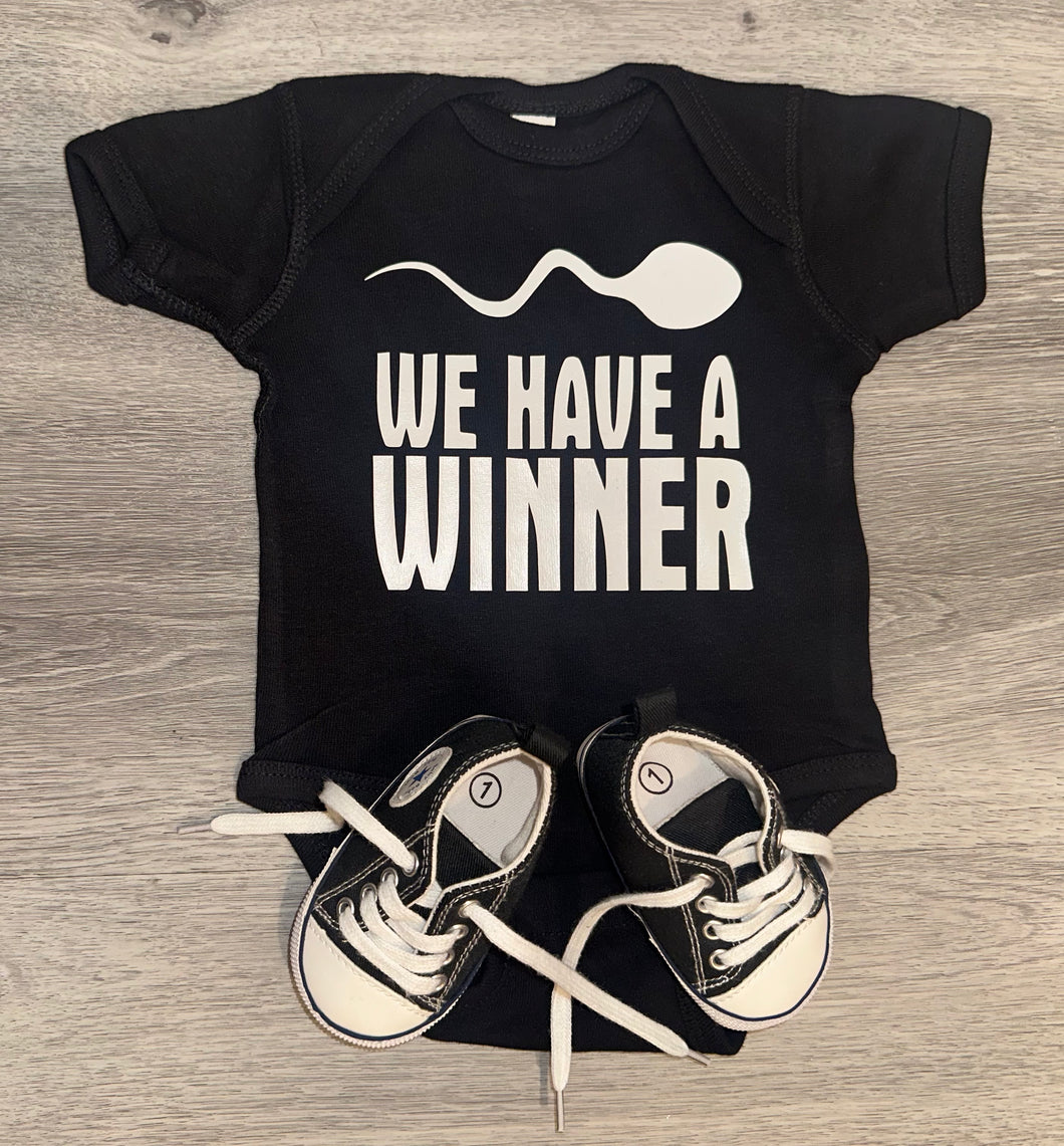We Have A Winner Bodysuit