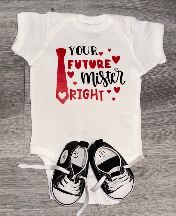 Load image into Gallery viewer, Your Future Mister Right Bodysuit