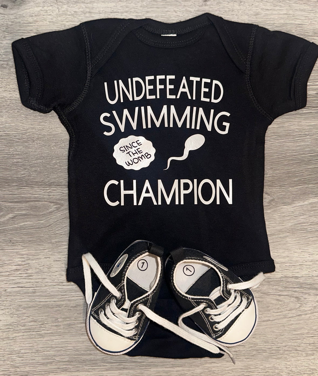 Undefeated Swimming Champion Bodysuit