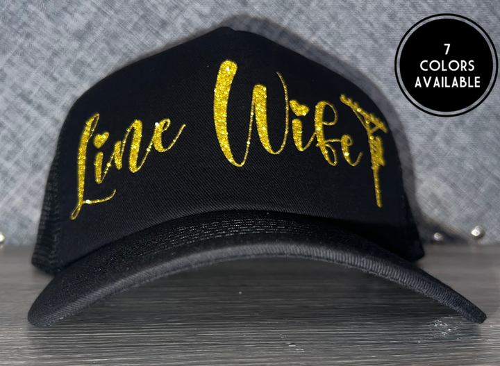 Load image into Gallery viewer, Line Wife Trucker Hat