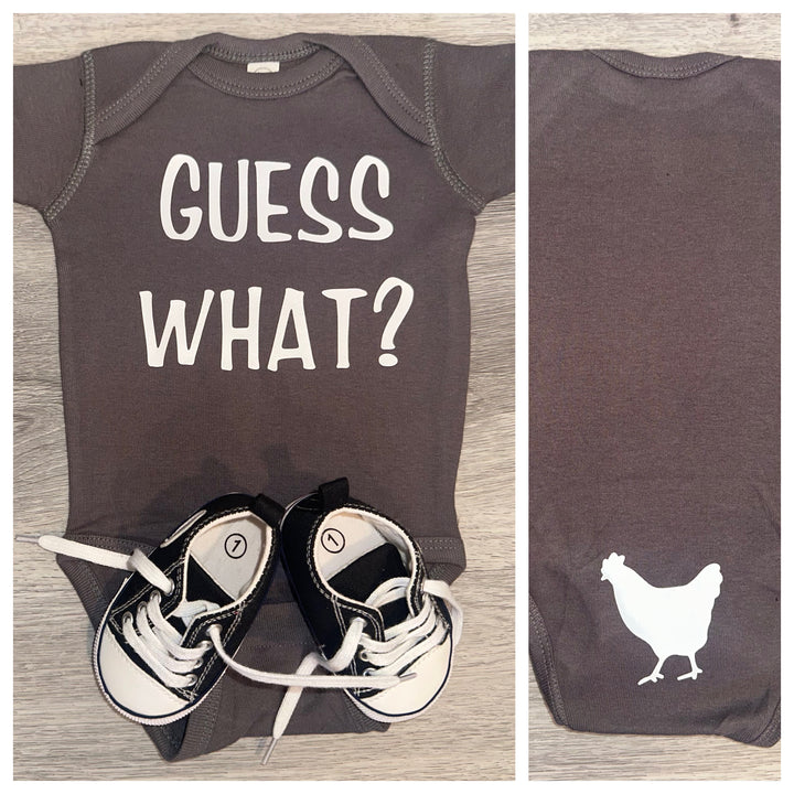 Load image into Gallery viewer, Guess What Chicken Butt Bodysuit