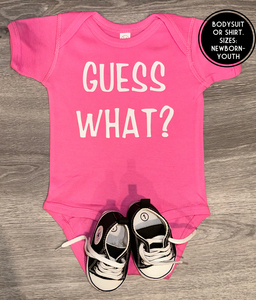 Guess What Chicken Butt Bodysuit