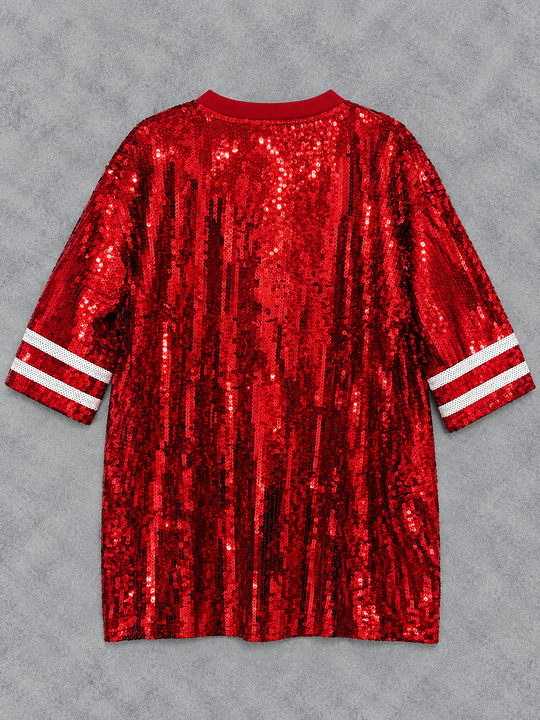 Load image into Gallery viewer, Texas A&amp;M Sparkly Sequin Dress