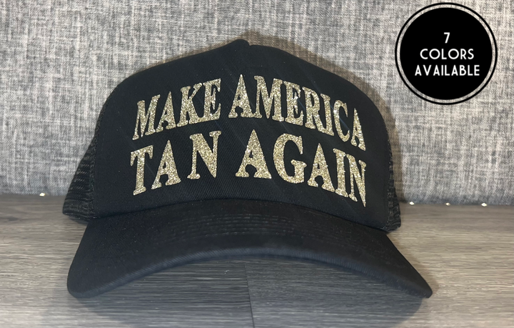 Load image into Gallery viewer, Make America Tan Again Trucker Hat