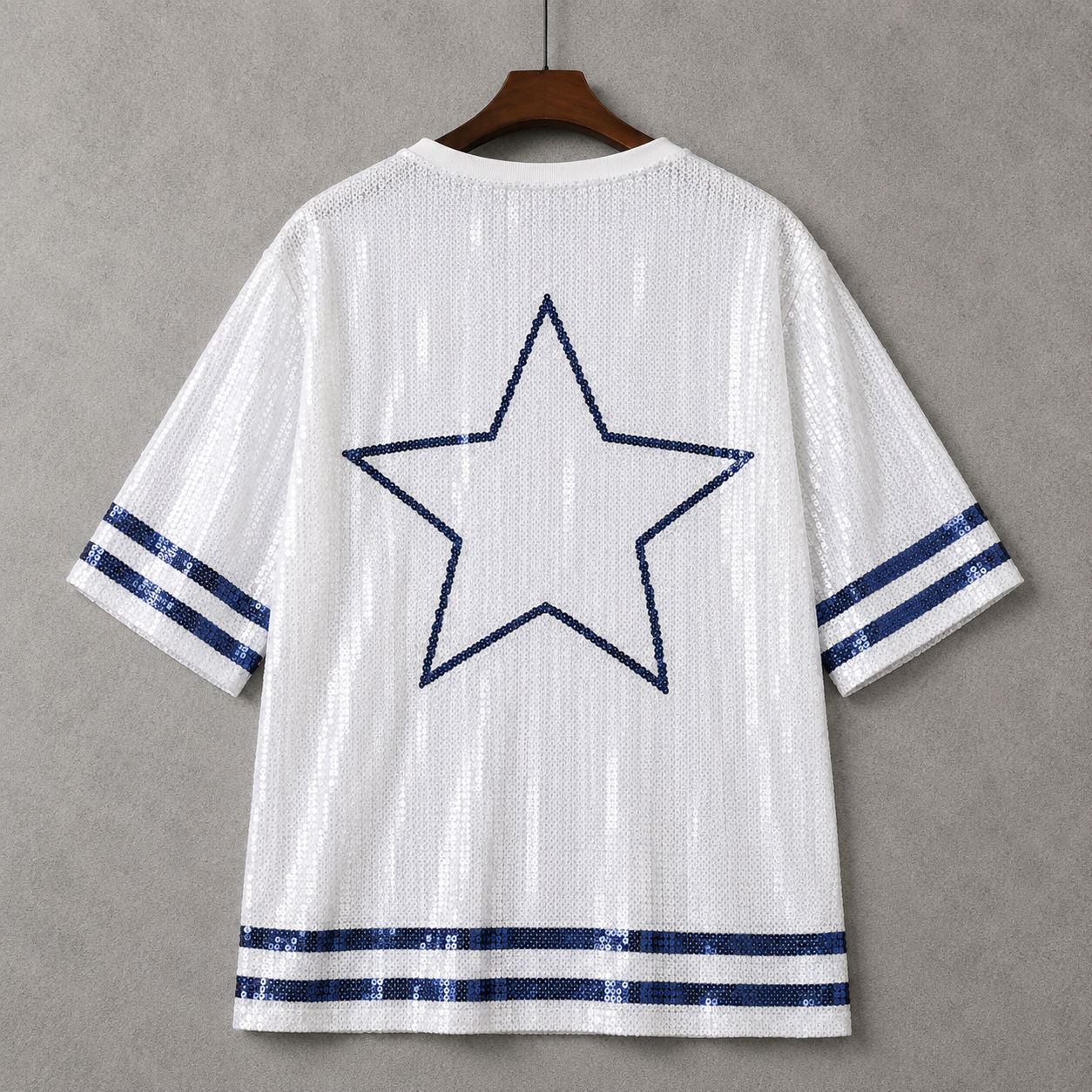 Dallas Cowboys Sparkly Sequin Dress – Bombshell Boutique LV