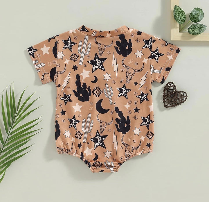 Load image into Gallery viewer, Western Cactus Bodysuit | Western Bodysuit | Baby Clothes | Western Shirt |