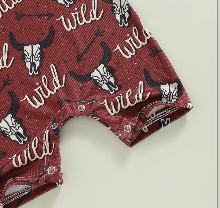 Load image into Gallery viewer, Wild Western Bodysuit | Western Bodysuit | Baby Boy Clothes | Western Shirt |