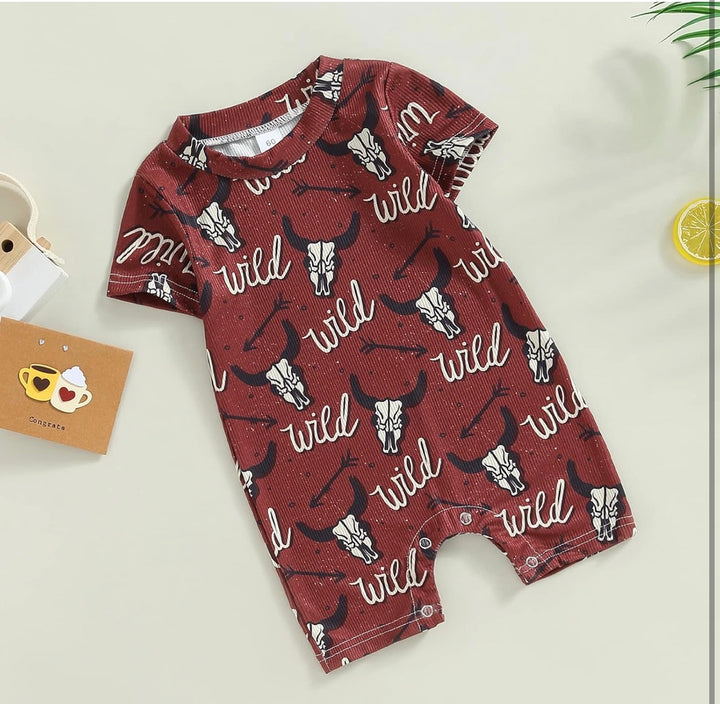 Load image into Gallery viewer, Wild Western Bodysuit | Western Bodysuit | Baby Boy Clothes | Western Shirt |
