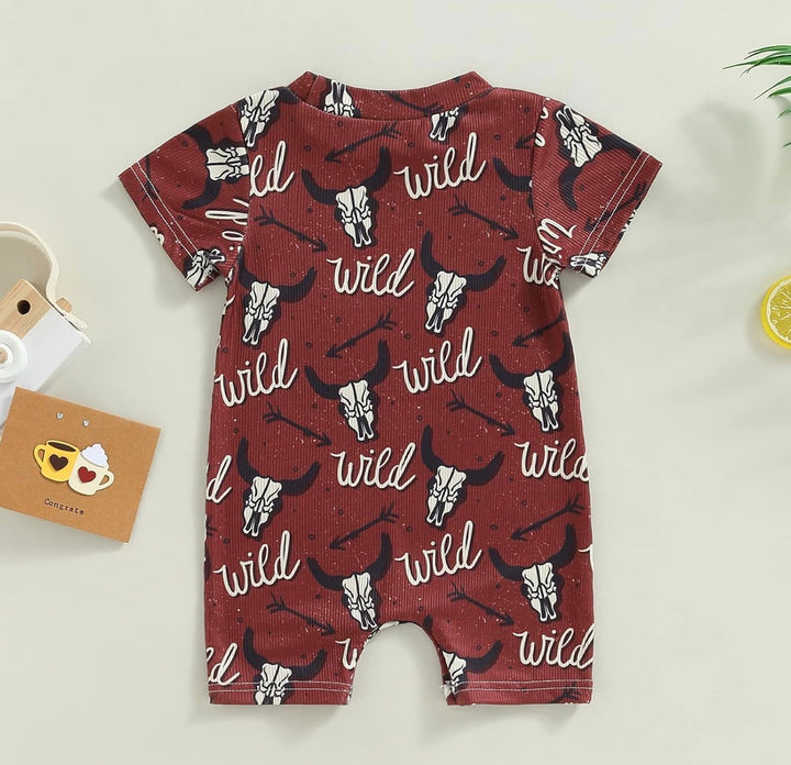 Load image into Gallery viewer, Wild Western Bodysuit | Western Bodysuit | Baby Boy Clothes | Western Shirt |