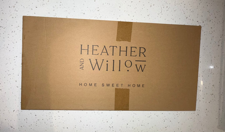 Load image into Gallery viewer, Heather &amp; Willow Wooden Wedding Card Box with Slot | Acrylic Wedding Decorations for Reception, for Honeymoon Fund &amp; Money | Baby Shower, Bridal Shower, Graduation Card Box with Lid