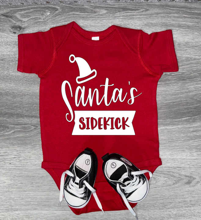 Load image into Gallery viewer, Santa&#39;s Sidekick Bodysuit