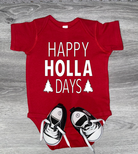 Happy Holla Days Bodysuit