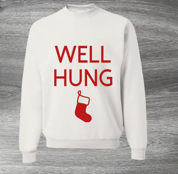 Load image into Gallery viewer, Well Hung Christmas Sweater