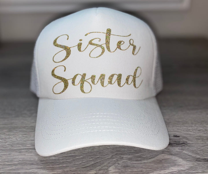 Load image into Gallery viewer, Sister Squad Trucker Hat