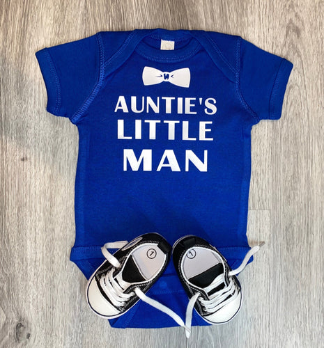 Auntie's Little Man Bodysuit