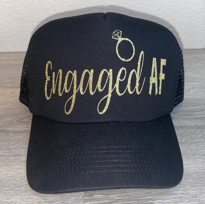 Load image into Gallery viewer, Engaged AF Trucker Hat