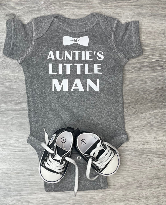 Load image into Gallery viewer, Auntie's Little Man Bodysuit