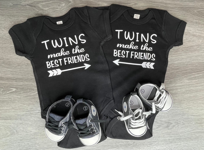 Twins Make The Best Friends Bodysuit