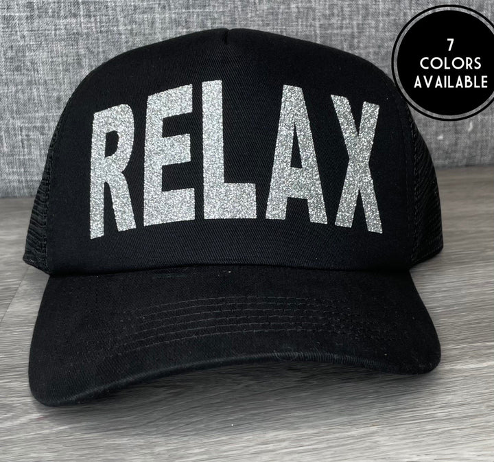 Load image into Gallery viewer, Relax Trucker Hat