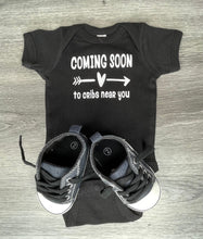 Load image into Gallery viewer, Coming Soon To Cribs Near You Bodysuit