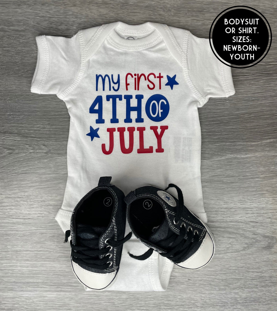 My 1st 4th of July Bodysuit