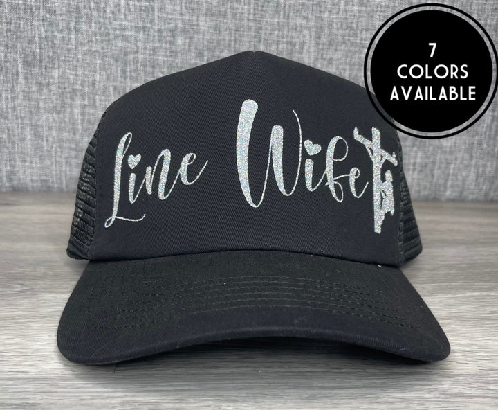 Load image into Gallery viewer, Line Wife Trucker Hat